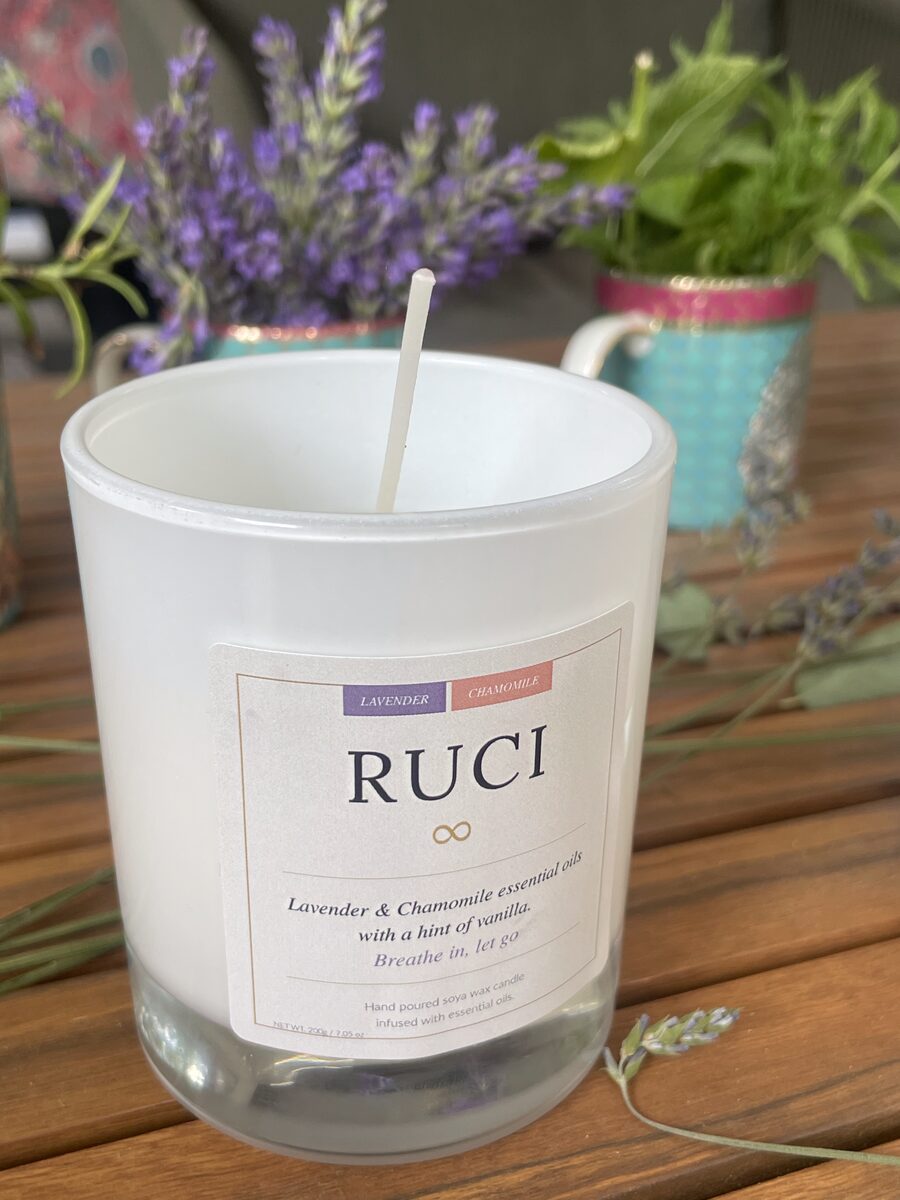 Lavender & Chamomile candle